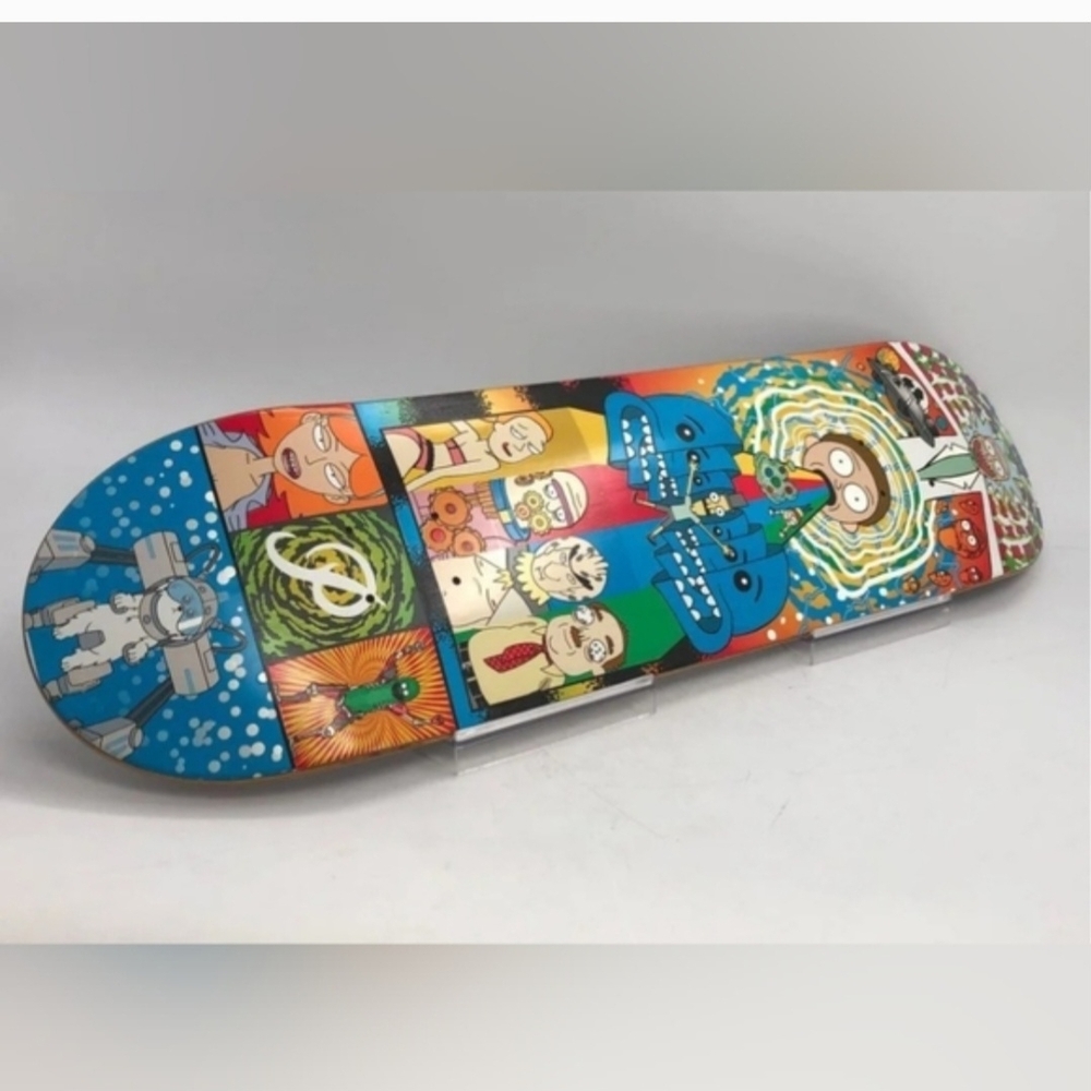 New Primitive Rick & Morty Skateboard Deck